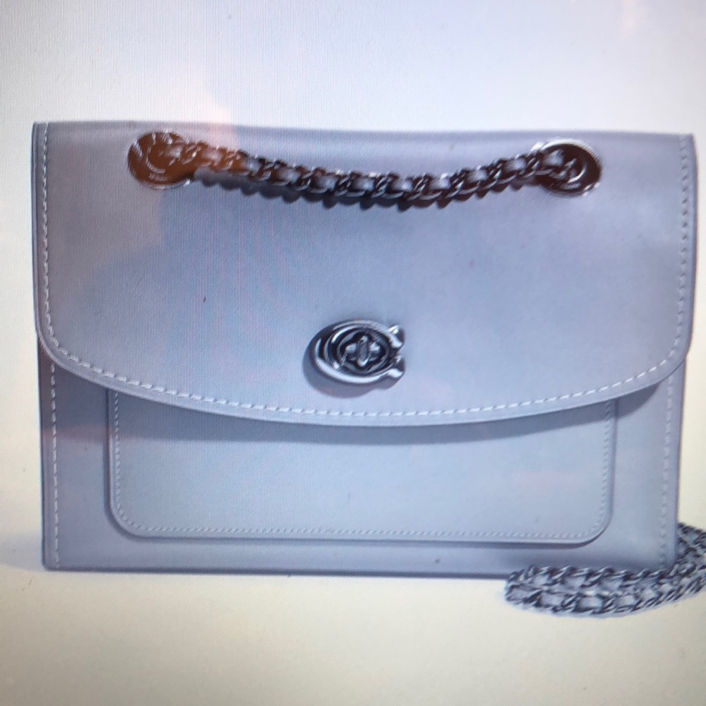 COACH GREY PARKER SHOULDER BAG